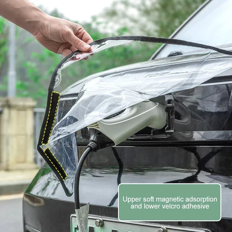 

Universal New Energy Vehicle Charging Port Rain Cover Outdoor Dust Protection Protection Waterproof Charger Gun Protection Cover