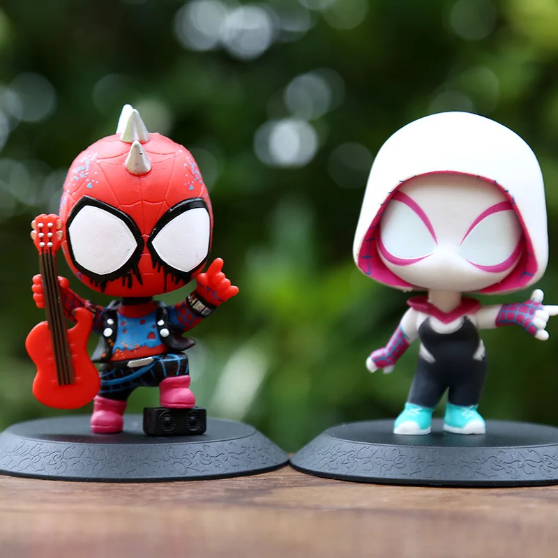Marvel's Spider-Man Gwen Persönlichkeit hübsches Büromodell kreative Tischdekoration Ornament Spielzeug Kindergeschenke