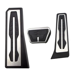 Car Pedal Cover for BMW 5 Series F10 F11 523i 528i 530i 535i 550i 2011 - 2017 LHD Non Slip Gas Brake Rest Pedals Pad Accessories