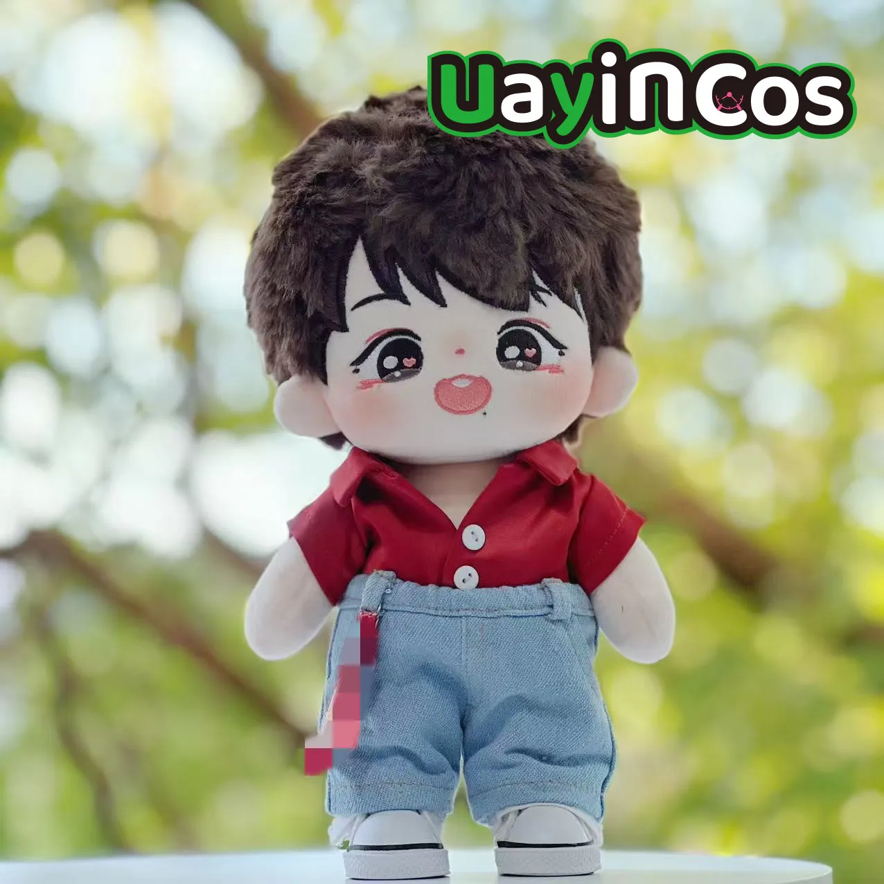 

10cm 20cm Doll Clothes Wang Yibo Little Prince Red Rose Fashion Shirt Pants Suit Stuffed Plushies Doll Accessories Anime Toy Kid