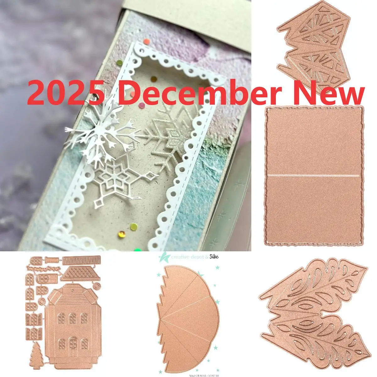Schnee-Engel selos 2025 novo corte de metal dados para artesanato gravação fazer papel cartão fazendo modelo diy artesanal