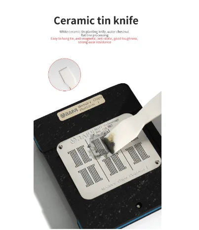 منصة زراعة القصدير DS-201B لجهاز MacBook BGA CPU GPU PCH PMU SMC T1 T2 RMA NAND WIFI رقاقة الطاقة شبكة فولاذية #5