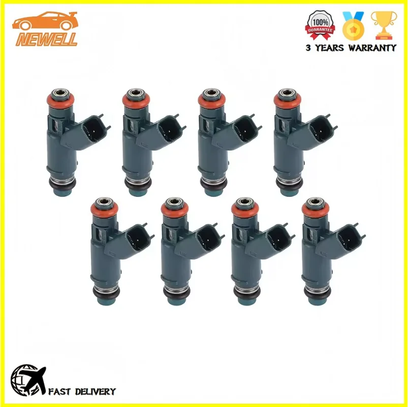 8pcs 2W93-BA 4650544 2W93BA Fuel injector For LAND ROVER Range Rover 4.2L V8 2008~2009 Range Rover Sport 4.2L V8 2008~2009