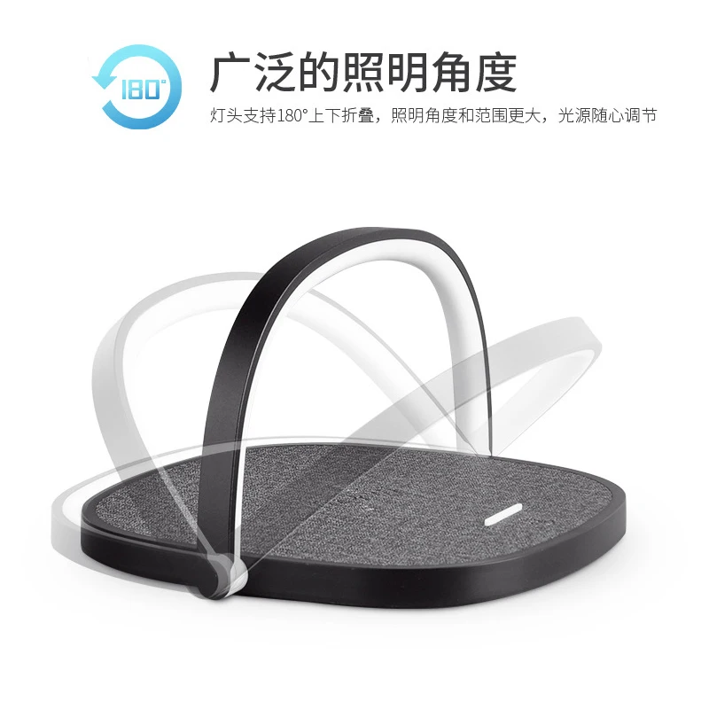 Cmoonfall-Lámpara Led de mesa recargable inalámbrica para teléfono móvil, decoraciones para mesita de noche, dormitorio, hogar de lujo en sala de estar