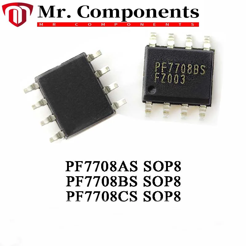 5PCS PF7708AS PF7708BS PF7708CS SOP8 LCD power Ic chip New Original In stock