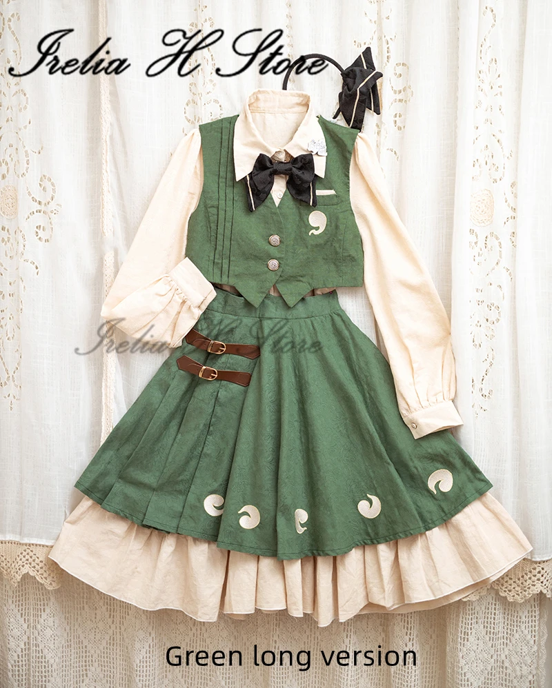 Irelia H Konpaku Yomu Touhou Project Konpaku Yomu Cosplay Costume Uniform dress female S--XXL