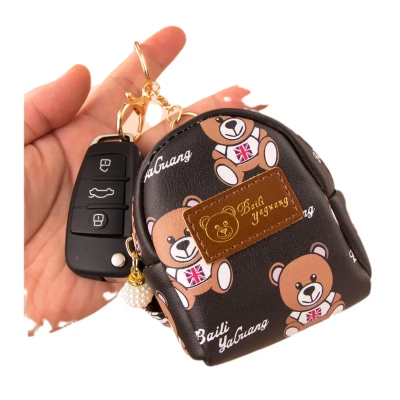 Cartoon Bear Children Mini Wallet Girls Cartoon Key Bag Baby Change Bag Card Bag Mother Kids Bags for Girl Purse and Handbag Sac