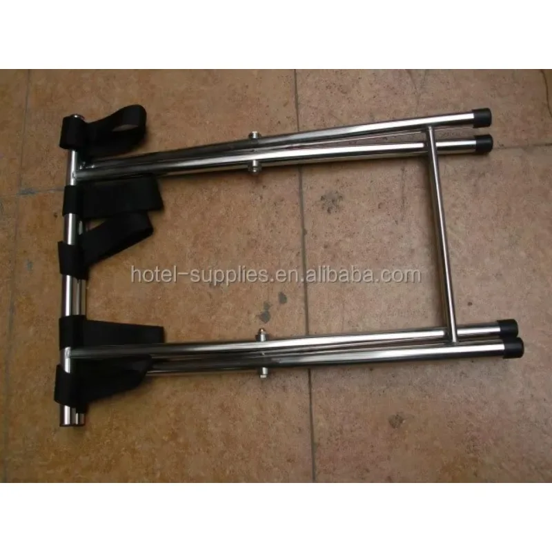 Folding Stainless Steel Hotel Luggage Rack