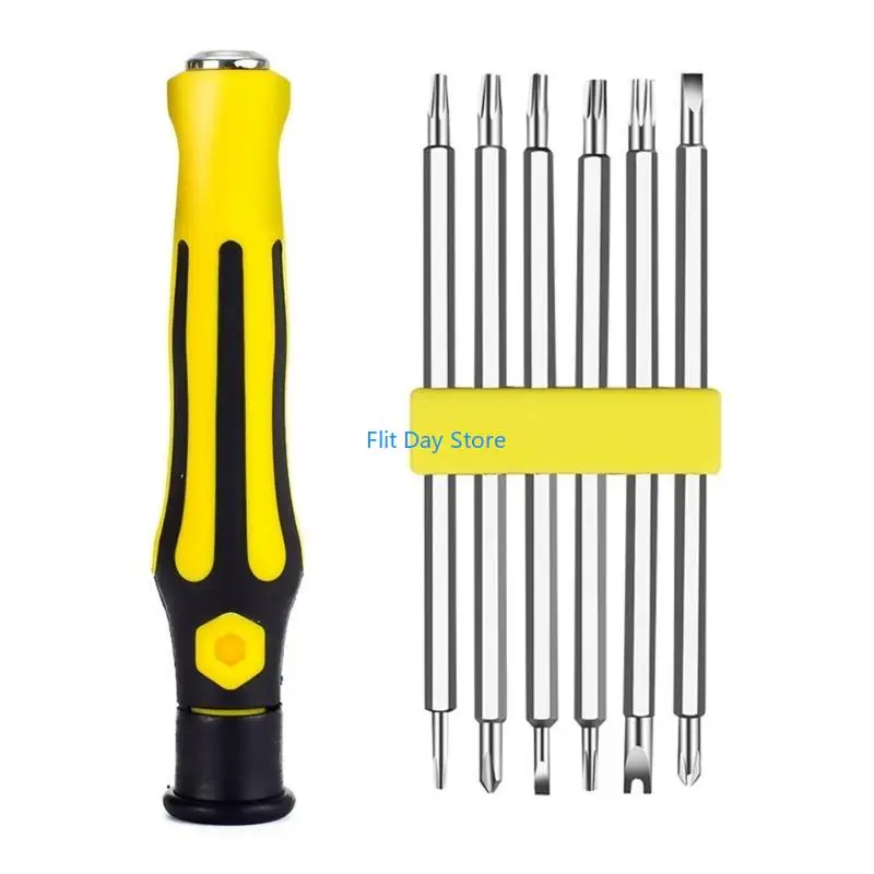 F92C 12 in 1 sterke magnetische schroevendraaier Zet platte schroevendraaierschroevendraaier