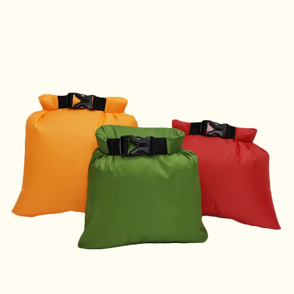 حقيبة جافة قابلة للطفو خفيفة الوزن للسباحة باللون الأحمر والأخضر لسهولة السباحة والغطس #1