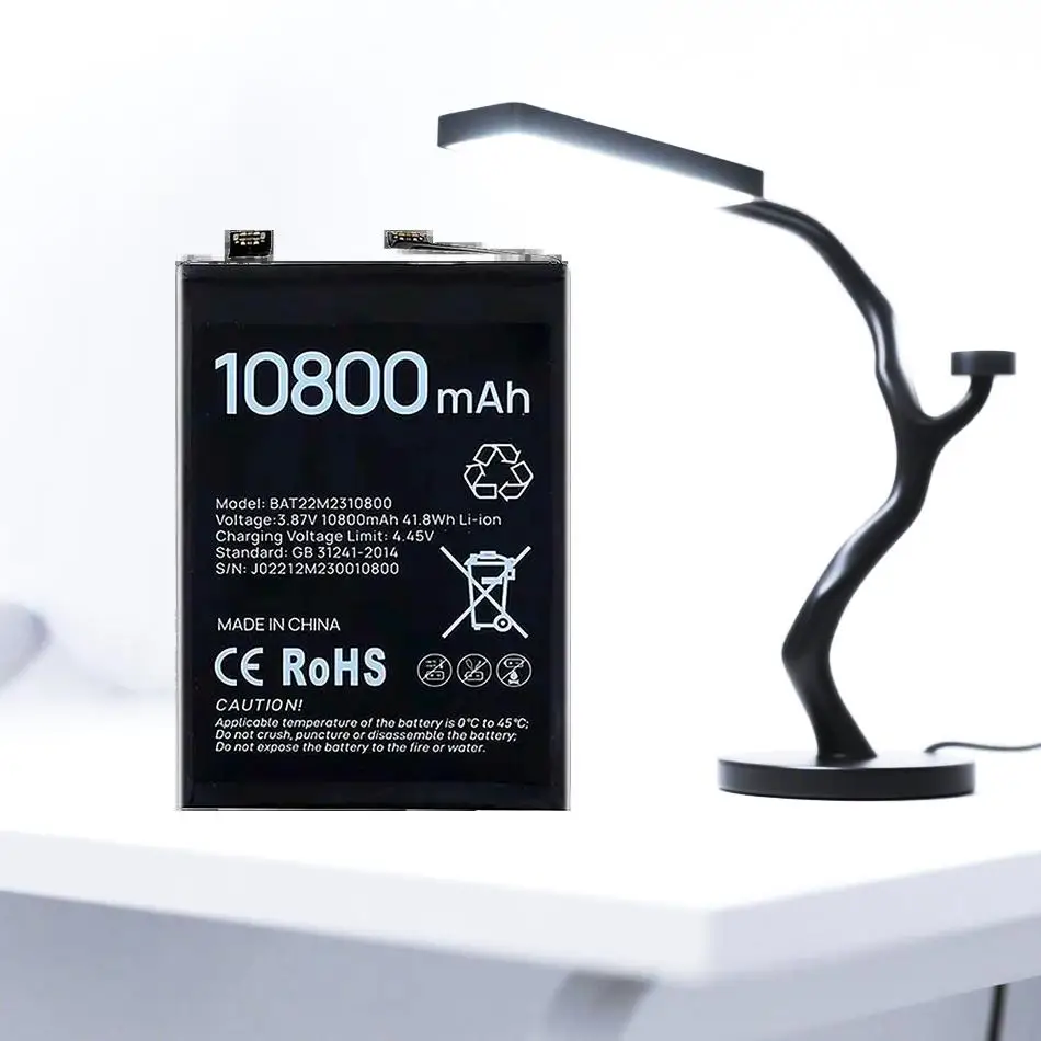 

Reliable Power Supply Mobile Phone Battery BAT22M2310800 10800Mah For Doogee V30