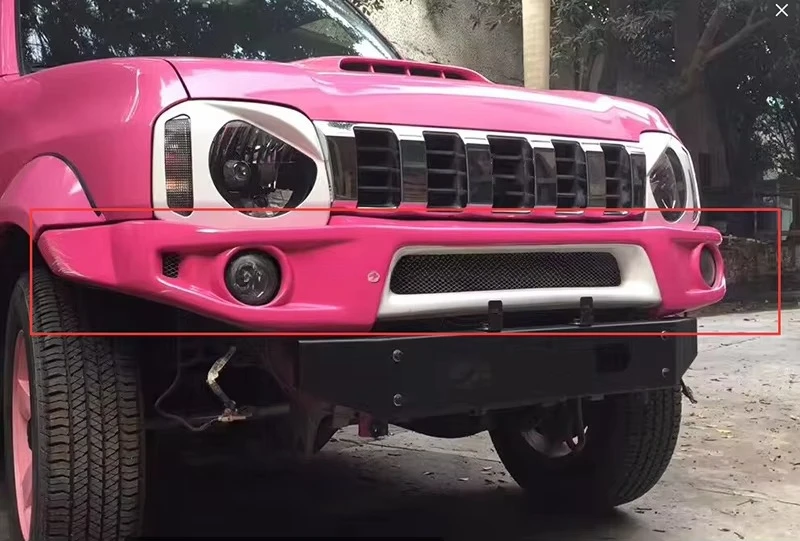 Auto Body System Bull bar 4x4 Offroad Car Part ABS Plastic Front Bumper Guard for Suzuki Jimny 2011 - 2017 Accessories