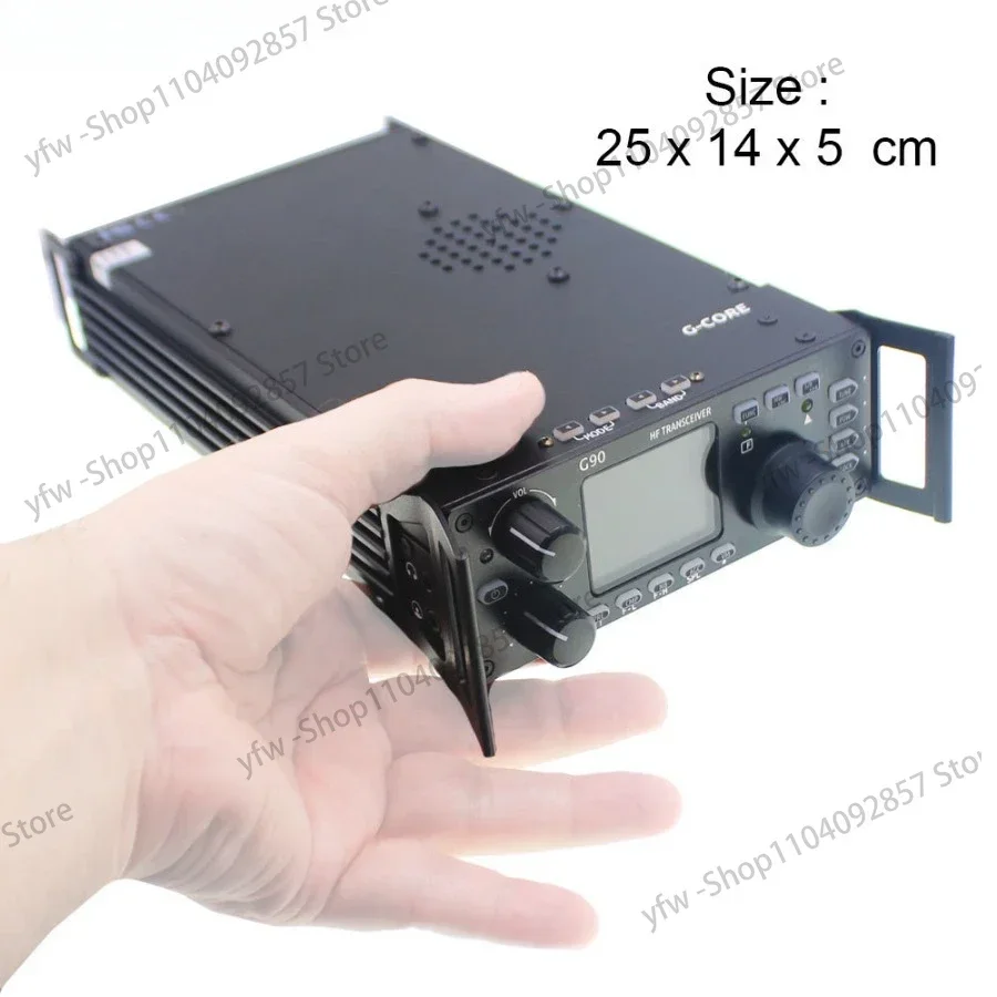 SSB, CW, AM, SSB, G90, 0.5-30MHz, 20W, Amateur Radio SDR Frame, Built-in Automatic Antenna Tuner