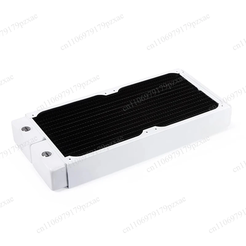 280mm Full Copper Water Cooling Radiator 316.5×143×45.5mm XT45 V2 White PC Liquid Cooling Accessory