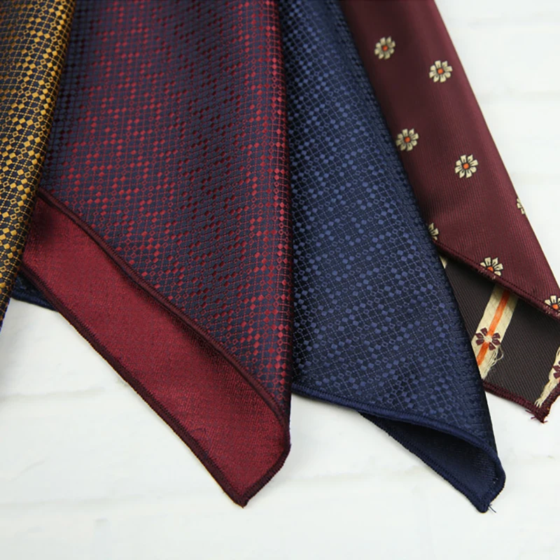 Poszetka do garnituru 23 cm, chustka na klatkę piersiową, męska, biznesowa, formalna, w stylu brytyjskim i koreańskim, jasny złoty brąz, chusteczka do nosa.