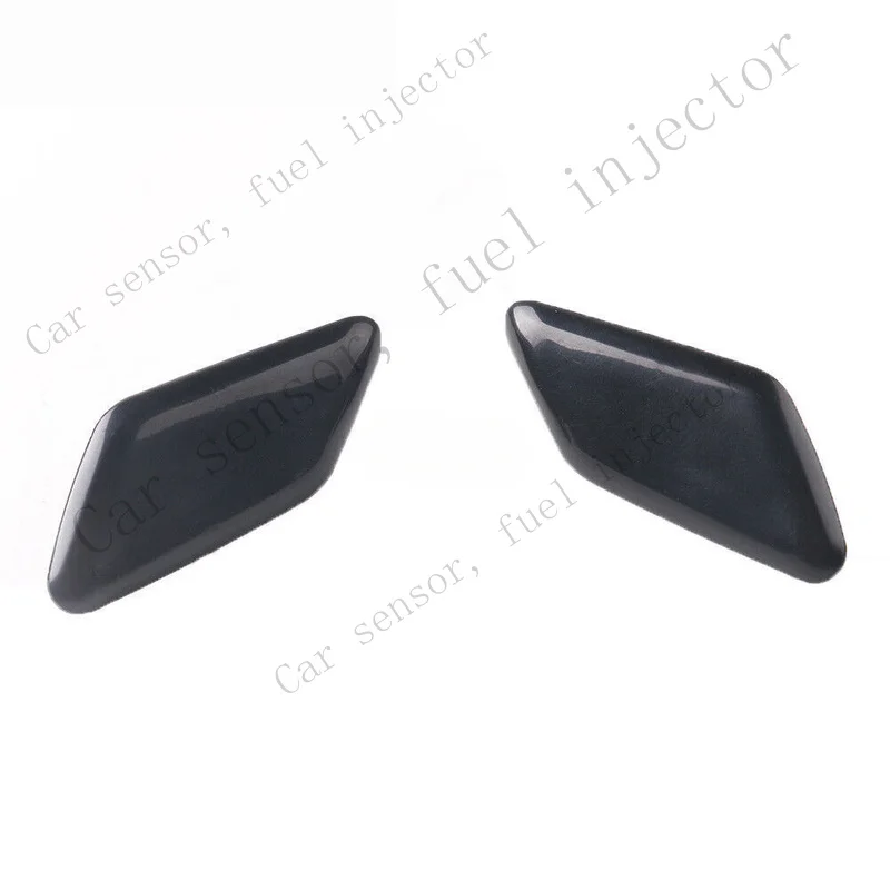 Q+ 1 Pair Front Headlight Washer Jet Cover Cap For Volvo C30 2010 - 2013 - view 3