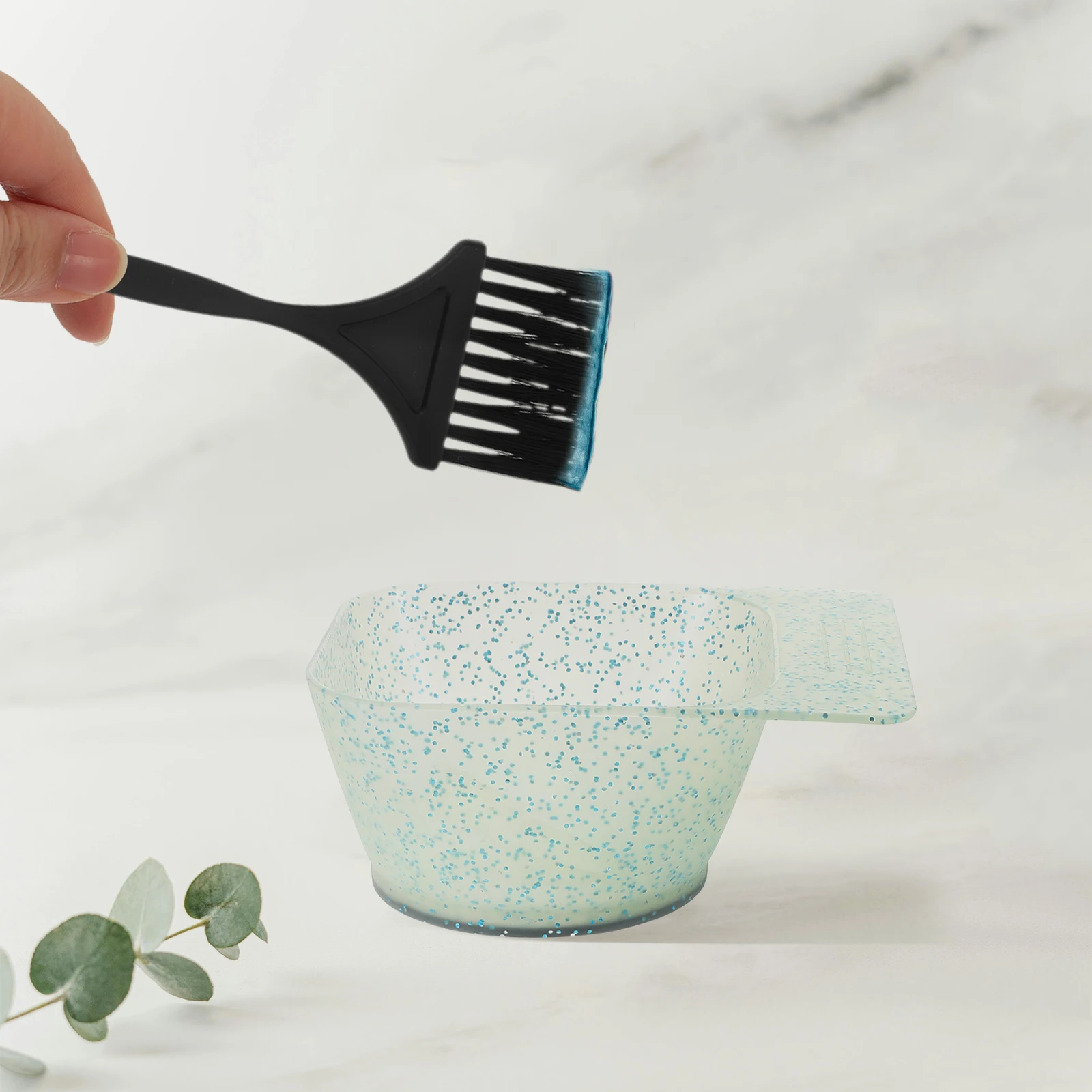 

Dye Bowl Color Mixing Bowl For Hair Dyeing Tools Tinting Salon Home Use Hair Coloring Mixer Durable Styling Accessory