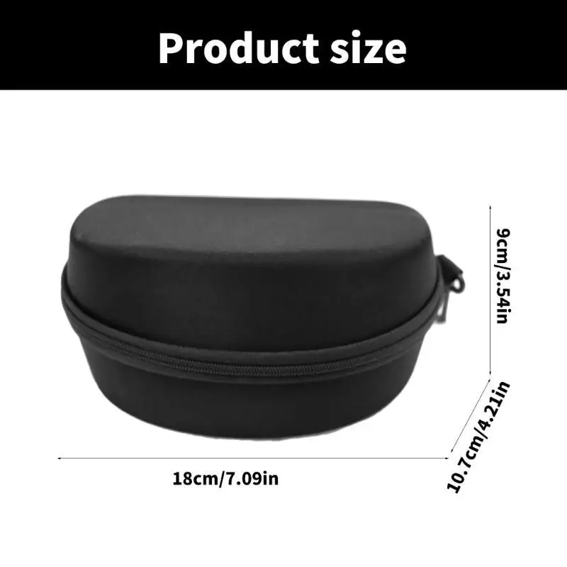 652F حقيبة نظارات التزلج نظارات التزلج المضادة للصدمات، مواد EVA سهلة الحمل للثلج، الرياضات المائية، استخدام التزلج، عملي #6