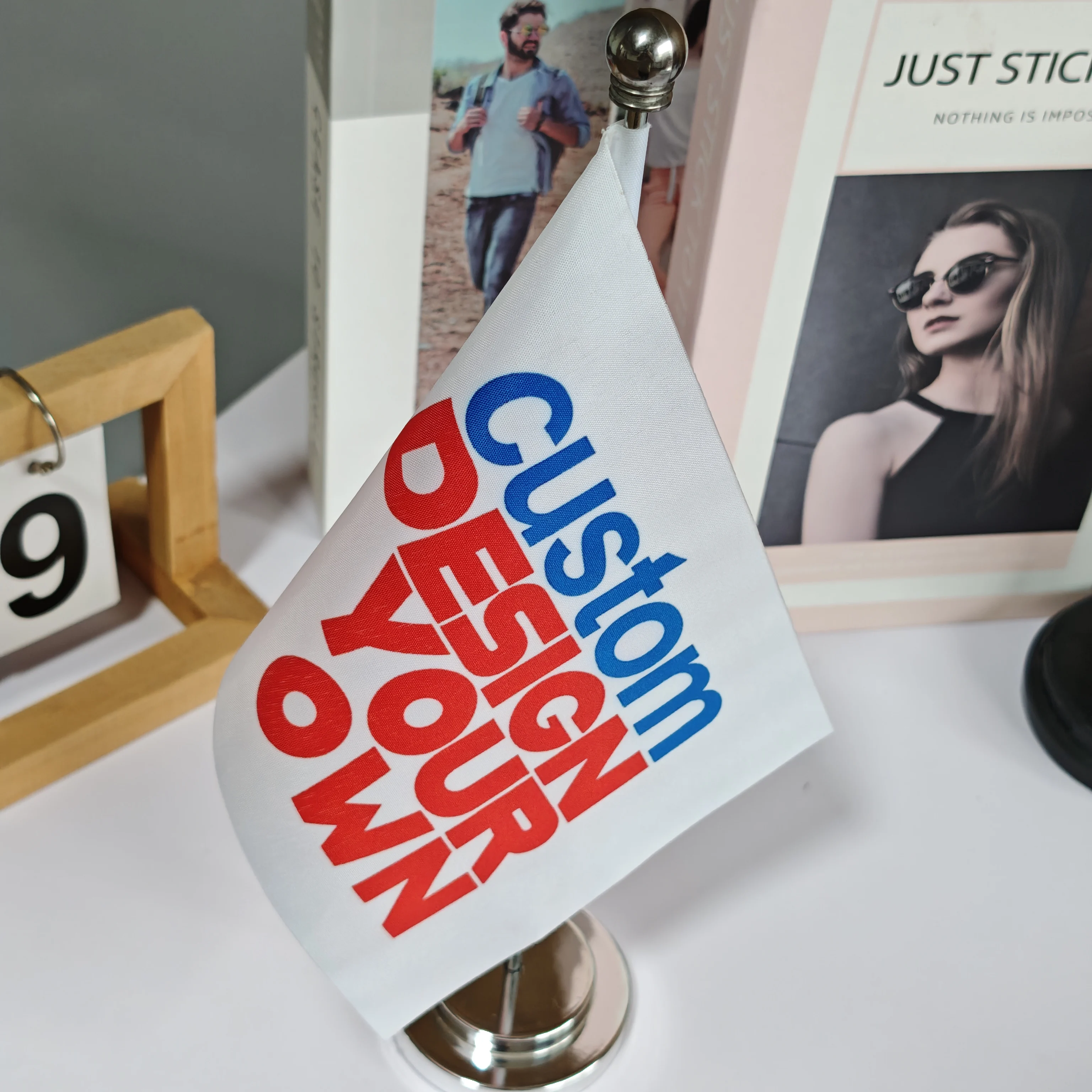 Aangepaste 1-delige tafelvlag  - Desk Setup Kit recensie en prijs