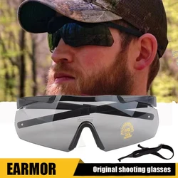 EARMOR S01 Tactical Shooting Glasses Safety Goggles Airsoft Shooting Glasses UV Protection Sunglasses Hunting/Paintball