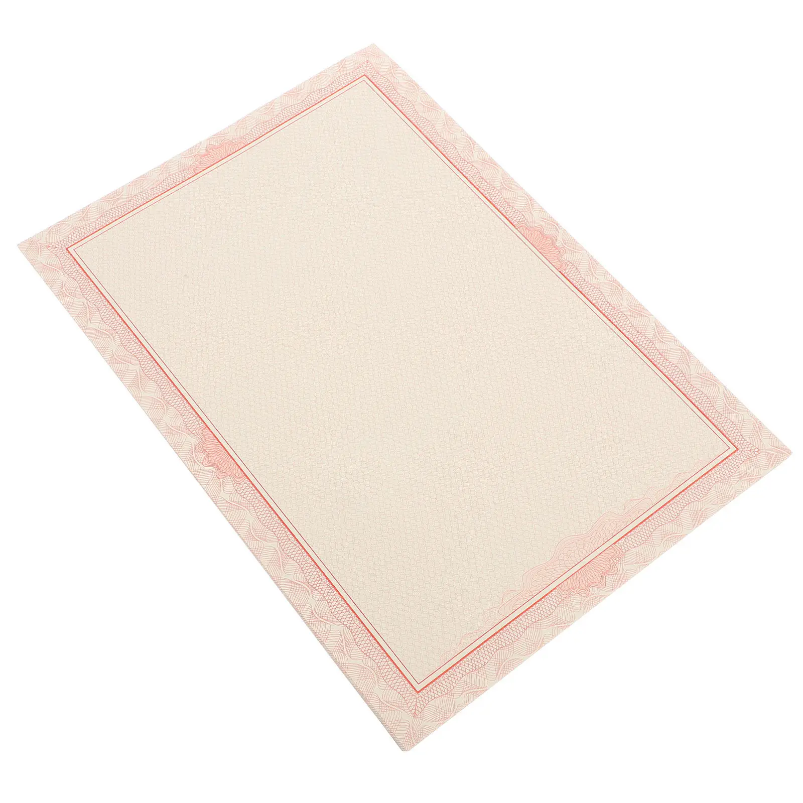 

20pcs A4 120g Blank Inner Pages for Diploma Award School Document Cardstock Paper Decorative Inner Paper Business Printing