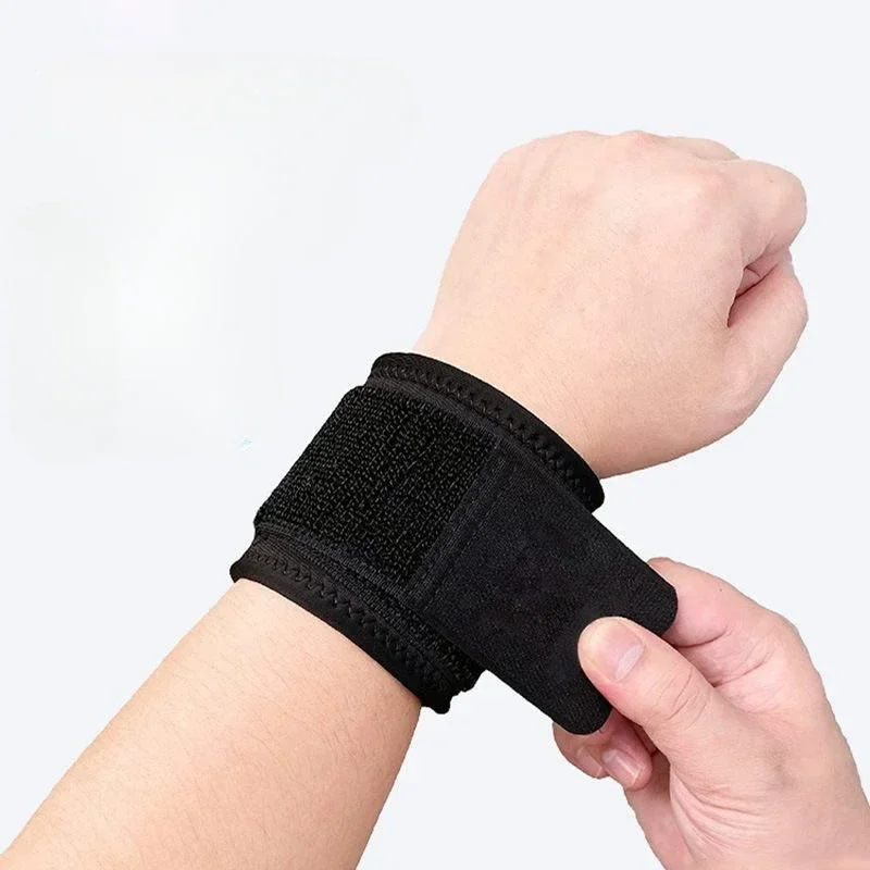 Adjustable Wristband Unisex Women Men Gym Fitness Wrist Support Wrist Wrap Bandage Compression Hand Sports Wrist Strap Protector