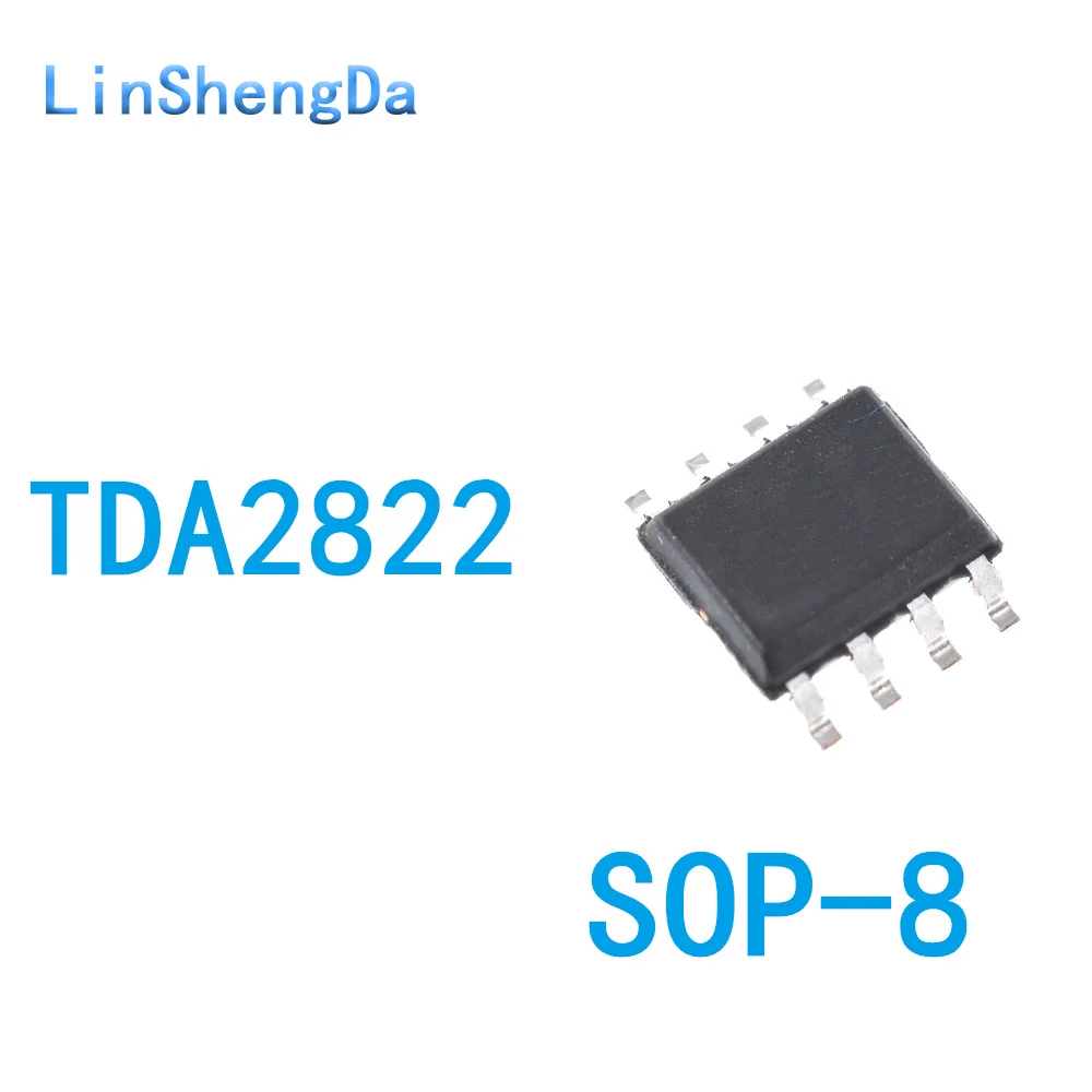 10PCS Both domestic and imported products have TDA2822 TDA2822M 3V 6V 9V 12V 15V SOP8 patch 8 pins