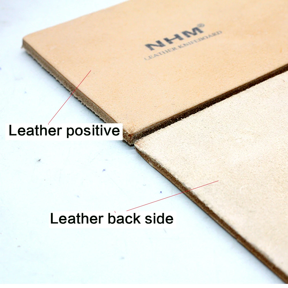 1 Pc【Leather】Knifeboard Polishing Sharpener 2 Side Leather Sharpening Plate