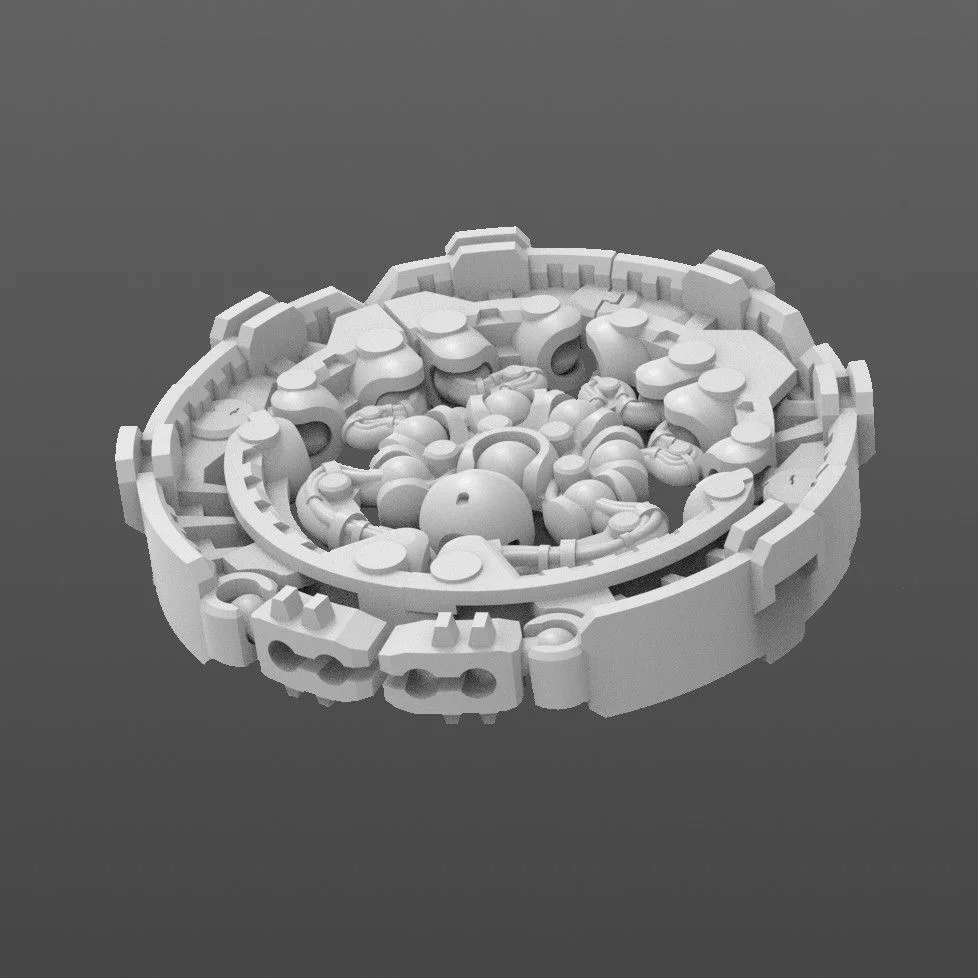 جديد 1/60 الشيخ البر الرئيسى 3 دقيقة مشروع POK المواد kapukan Naan عمل الشكل التجمع أطقم منمذجة روبوت جمع لعبة هدية #5