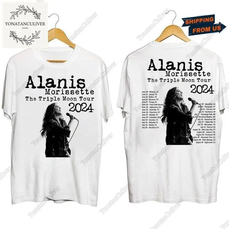 Alanis Morissette The Triple Moon Tour 2024 Shirt, Alanis Morissette 2024 Concer