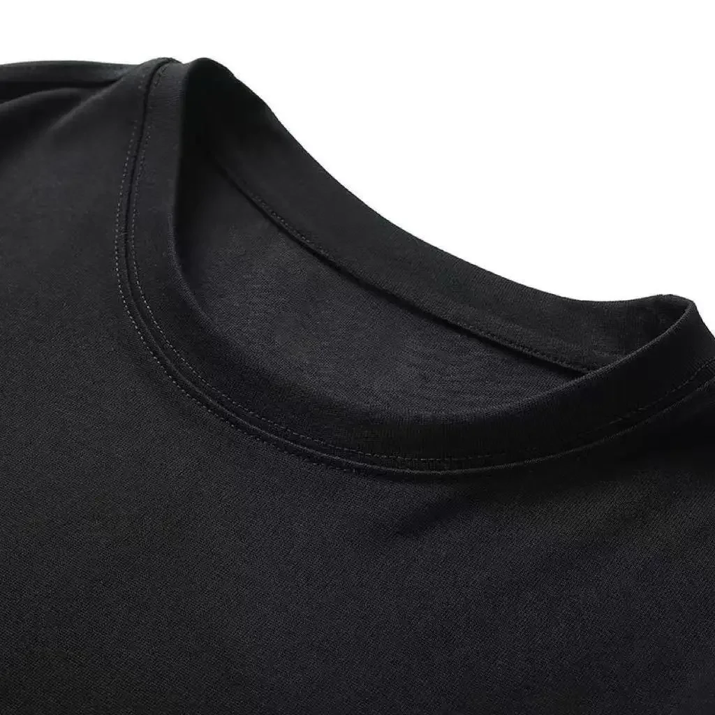 OHLINS Motorcycle Shock Absorber Modified T-shirt Casual Trendy Brand Men's Clothing Women's Car Club Summer T Shirt view 5