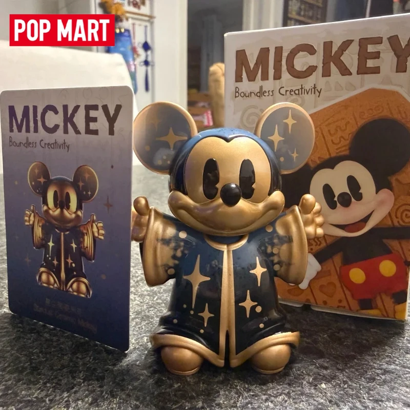 

POPMART Disney Mickey Boundless Creativity Series Blind Box Modern Art Aesthetics Minimalist Art Vibe Luxury Gift