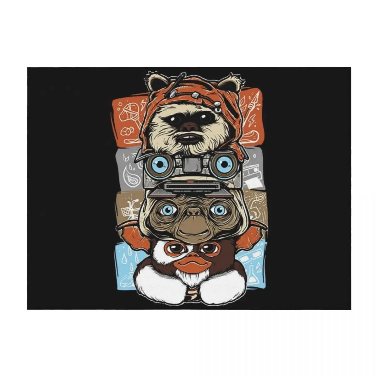 

Movie Icon Throw Blanket Bed covers funny gift Luxury St christmas decoration Blankets