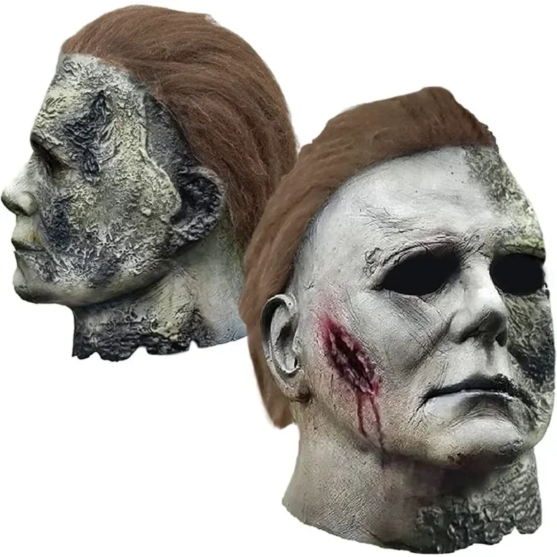 Film Michael Myers Kostüm Halloween Cosplay Horror Killer Voll gesicht Latex Mascara Terror Erwachsenen Rave Maskerade Maske für Männer