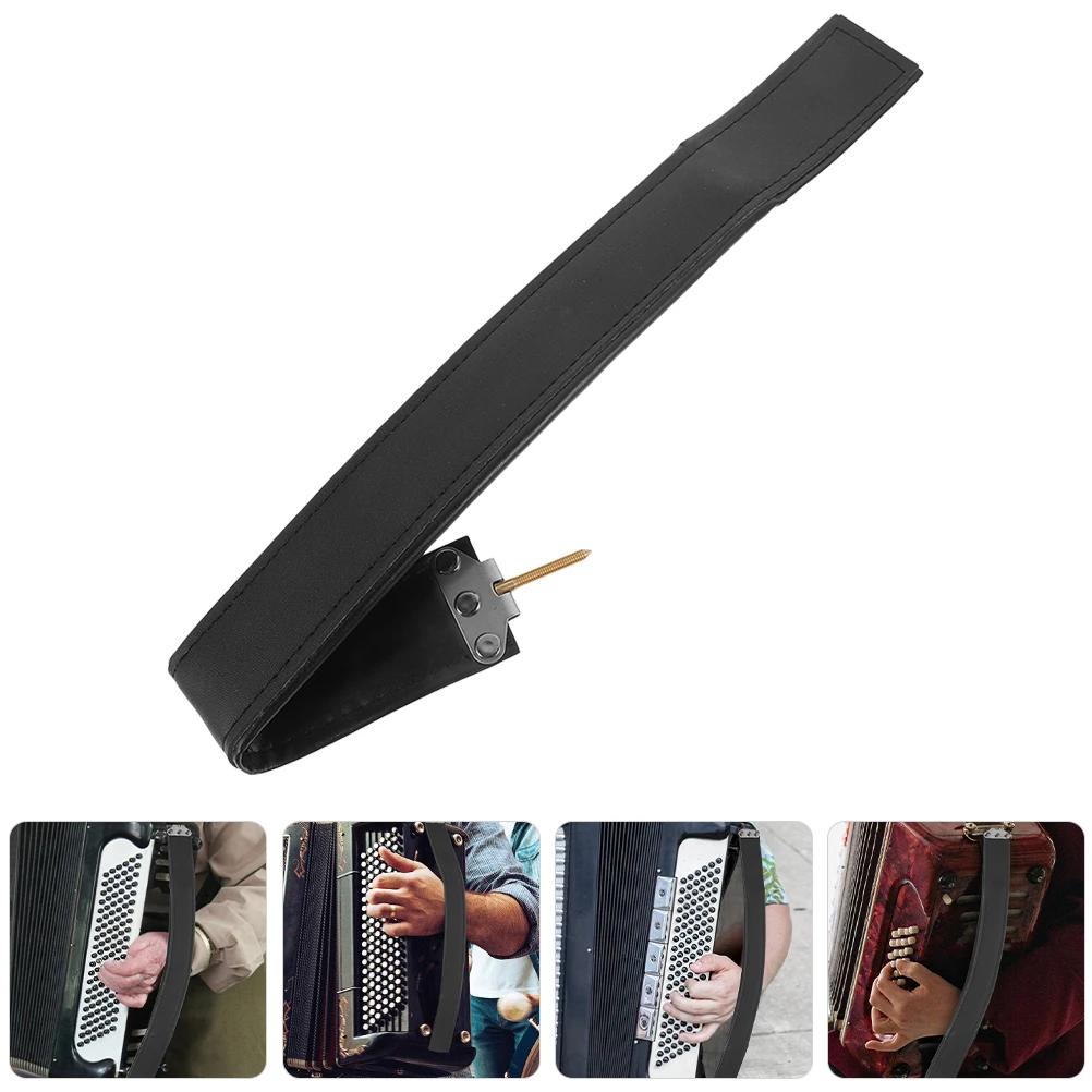 

Cowhide Bass Belt Accordion Back Holder Strap Adjustable Shoulder Straps Kit Part Accessory Hand Belts