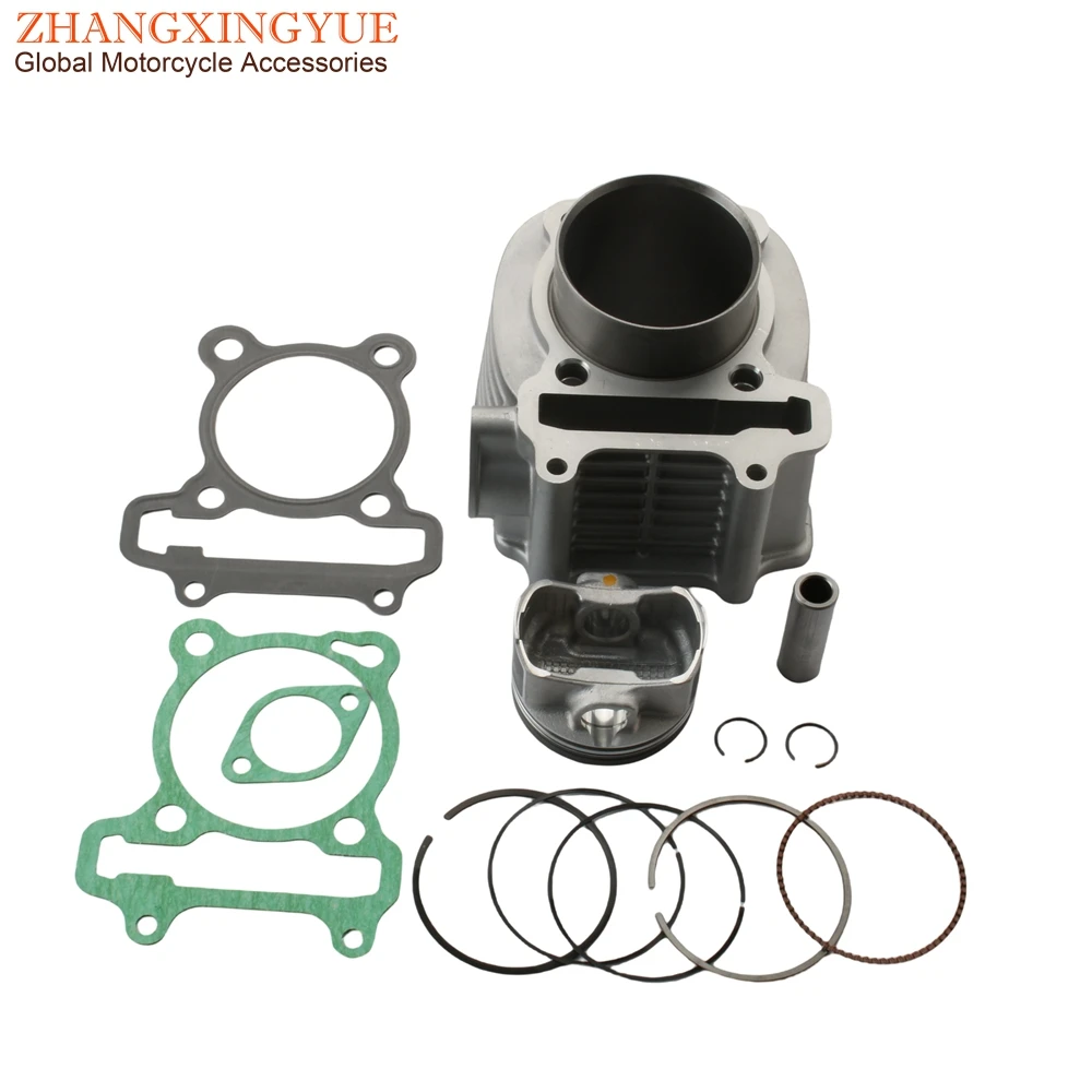 Scooter 62.5mm Big Bore Cylinder Kit For Sym CRUISYM 180 XS175T-2 ST175 Fiddle 200 III Symphony ST 200i 200cc  4 Stroke