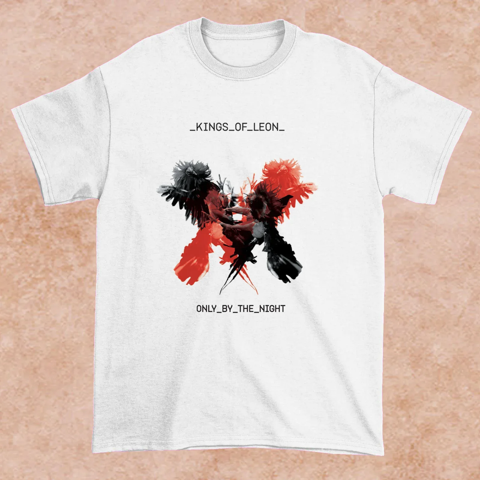 Inspired Kings of Leon - only by the night White All Size Unisex Gift Shirt AC19