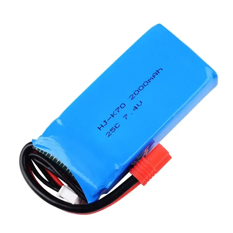 7.4V 2000mAh 25C akumulator Lipo do KaiDeng K70 K70C K70F RC 4axis Quadcopter Drone Model samolotu Model pojazdu