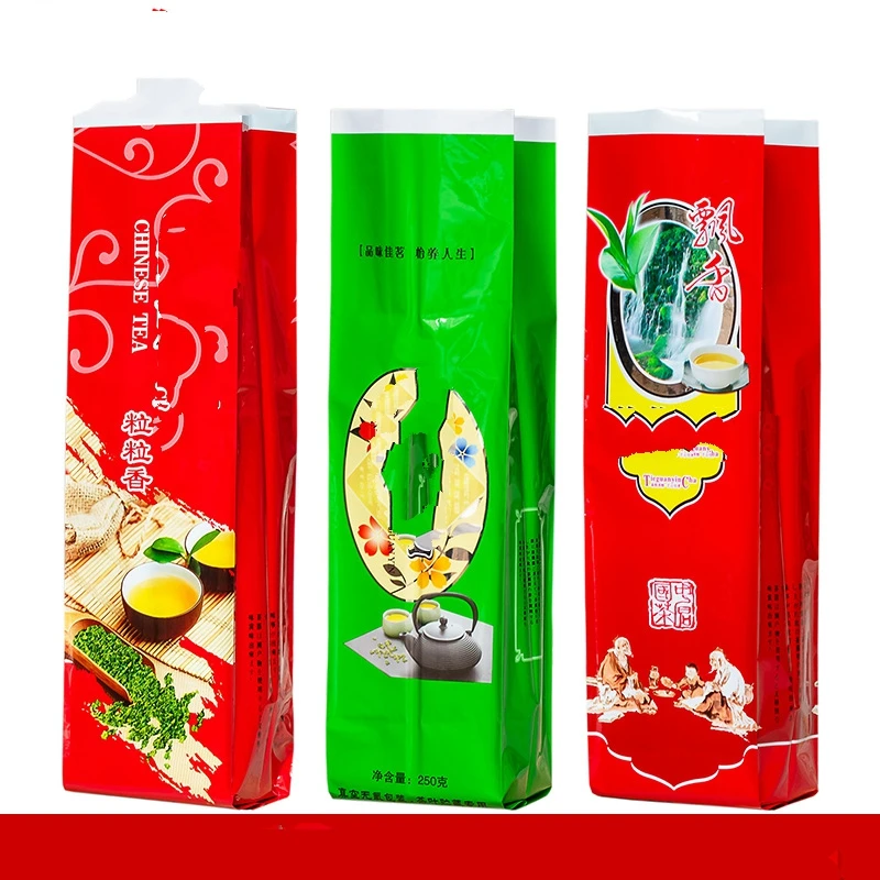 Sachets de thé Oolong Tieguanyin chinois avec fermeture éclair, authentiques Tie Guan Yin Oolong, sachets d'emballage vides non recyclables avec fermeture hermétique