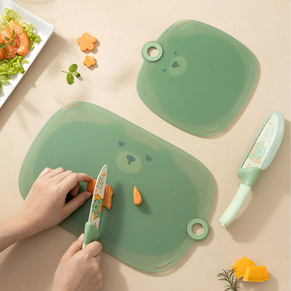 TPR Strengthens Anti Slip Properties Vegetable Cutting Board Fruit Cutting Adhesive Board Set Panel