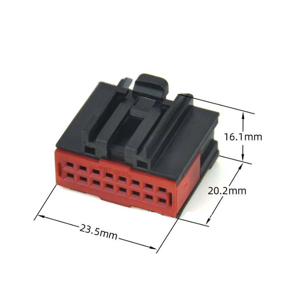 200PCS 6-1419167 automotive Waterproof female male wire connector terminal plug 16 pin socket seal