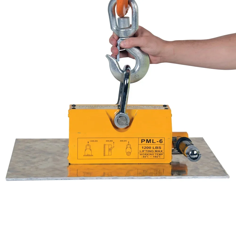 

1 Ton Magnetic Lifter for Lifting Steel plate Scrap