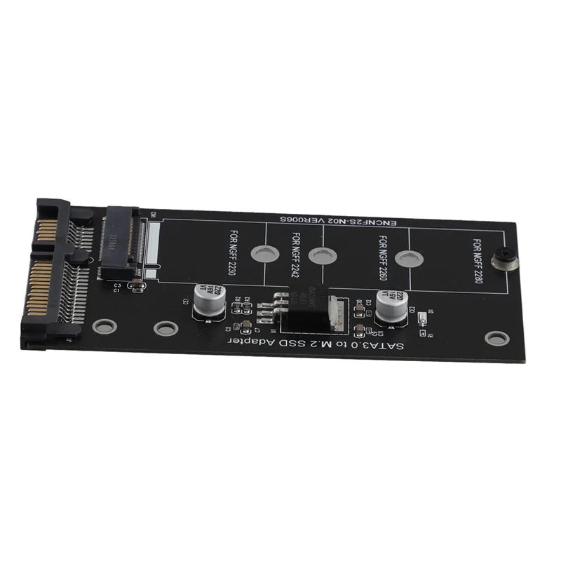 A23F-M2 NGFF SSD To SATA 3.0 2.5&Rdquo, M.2 SSD Adapter Converter Riser Card For PC Laptop Add On Card Up To 6Gps