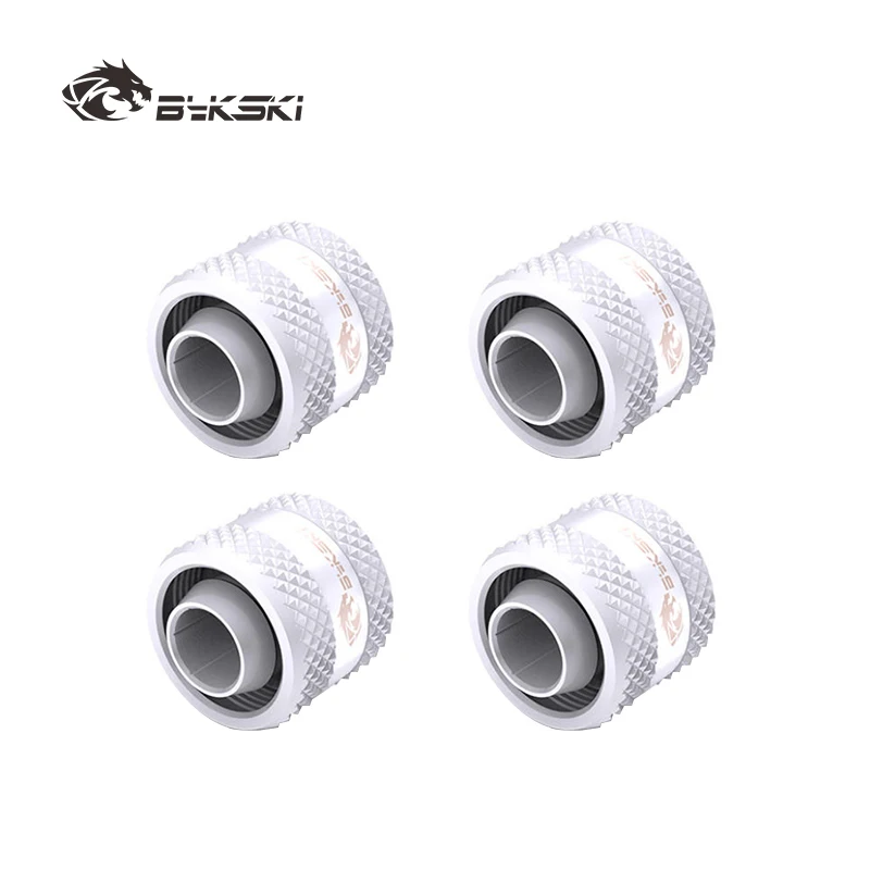 Bykski 4/6/8pcs/Lot G1/4'' Hose Fitting for ID 10mm + OD 13mm Pipe/ ID10mm + OD16mm Soft Tube / Hand Brass Connector B-FT4-TK-V2 view 5