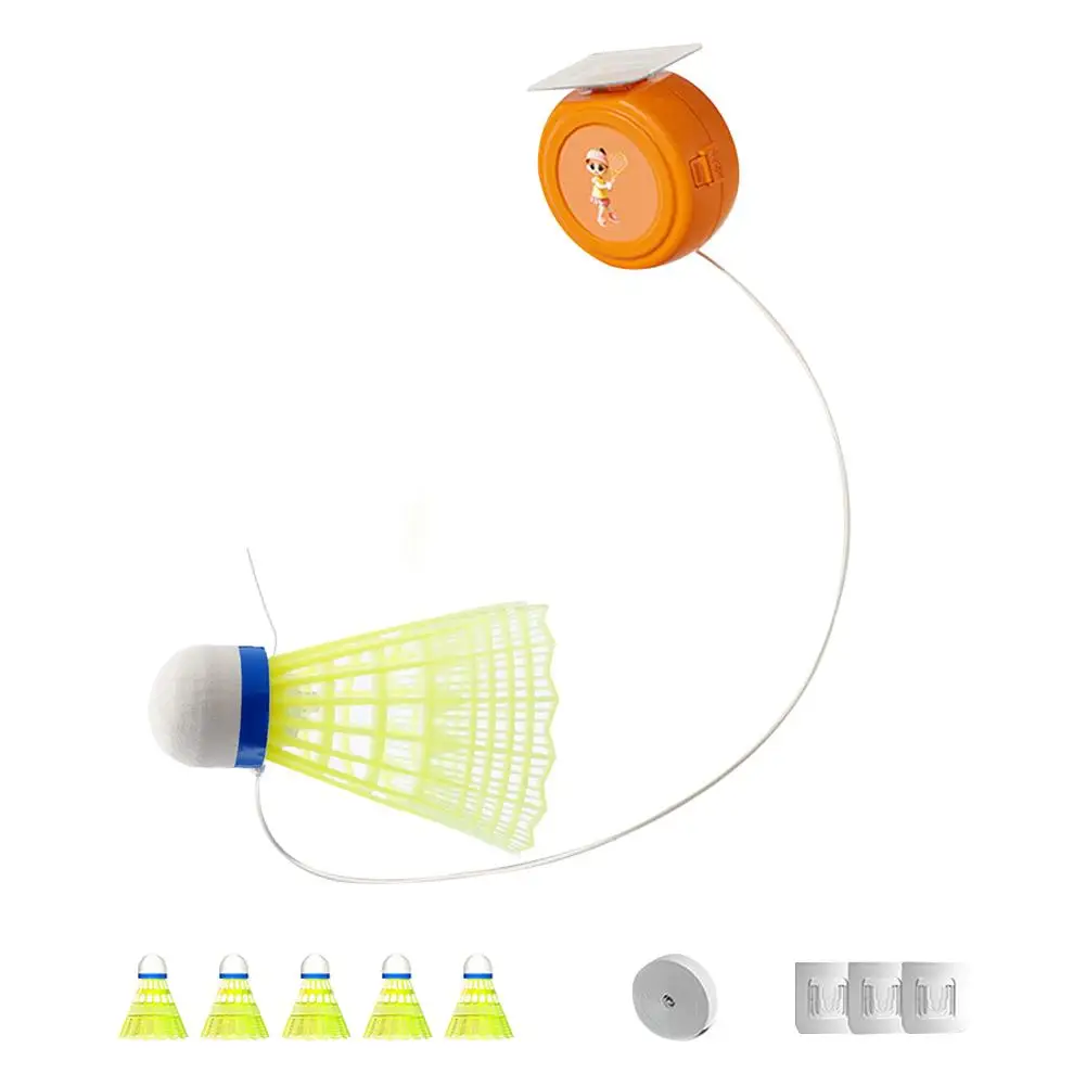 Indoor e Outdoor Badminton Trainer para Crianças e Adultos, Auto Estudo, Sozinho em Casa, Novo, Ha Y7h8