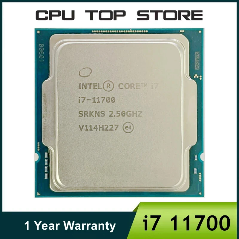 Intel Core i7 11700 2.5GHz Eight-Core Sixteen-Thread CPU Processor L3=16M 65W LGA 1200 No Fan