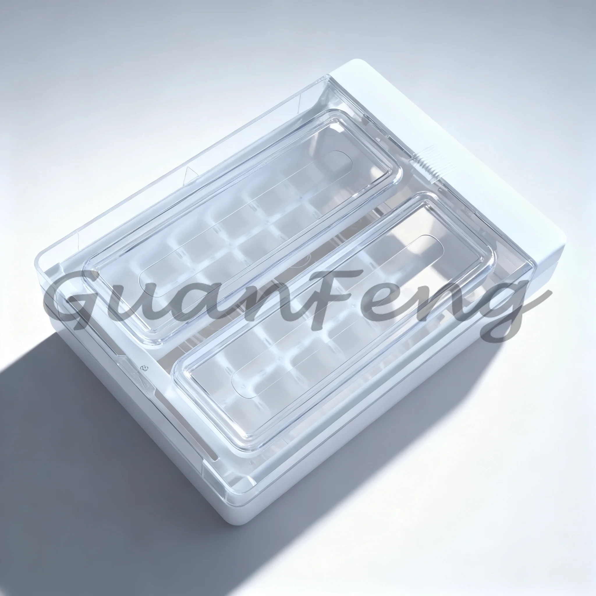 Detachable Ice Storage Box, Small Drawer Type Ice Cube Mold, Hygienic Convenient Freezer Ice Making