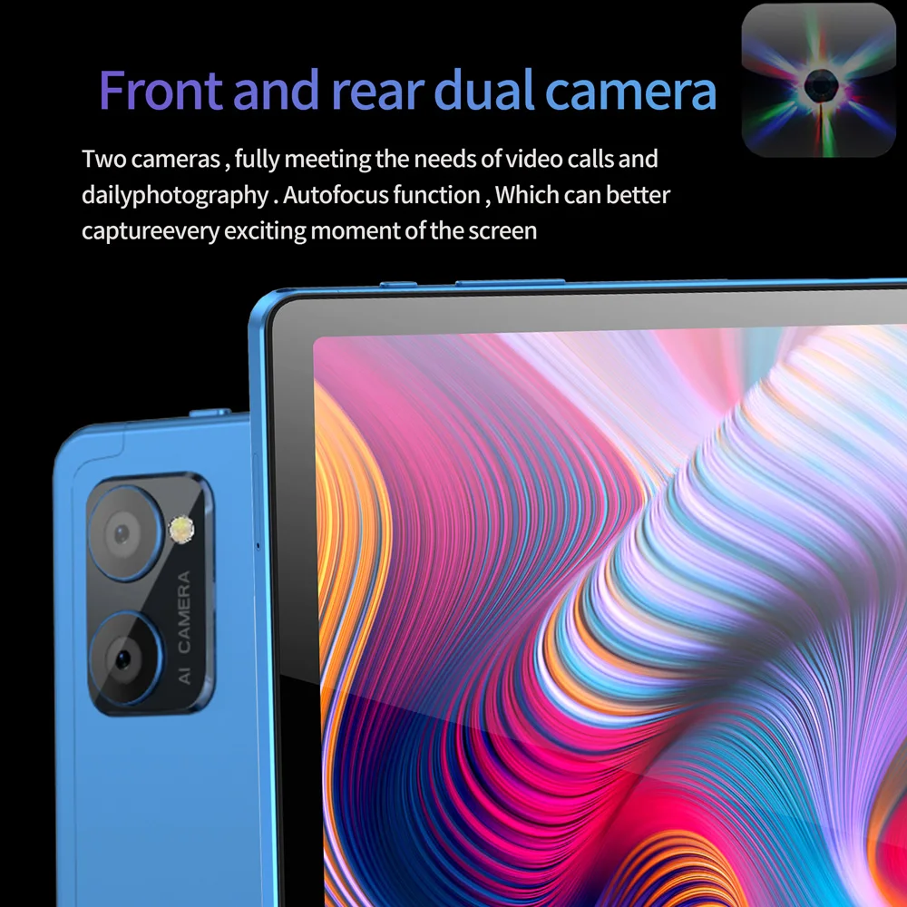 Nuevas tabletas Android de 10,1 pulgadas Octa Core 8GB RAM 256GB ROM Dual 4G LTE llamada telefónica WiFi Dual Bluetooth Google Tablet PC Android 12