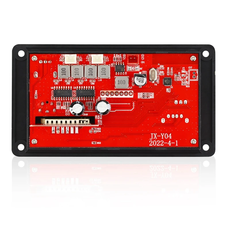 12V Amplifier Bluetooth 5.0 100W MP3 Decoder Board Call Recording Wireless Music Audio Module USB TF Radio For Car