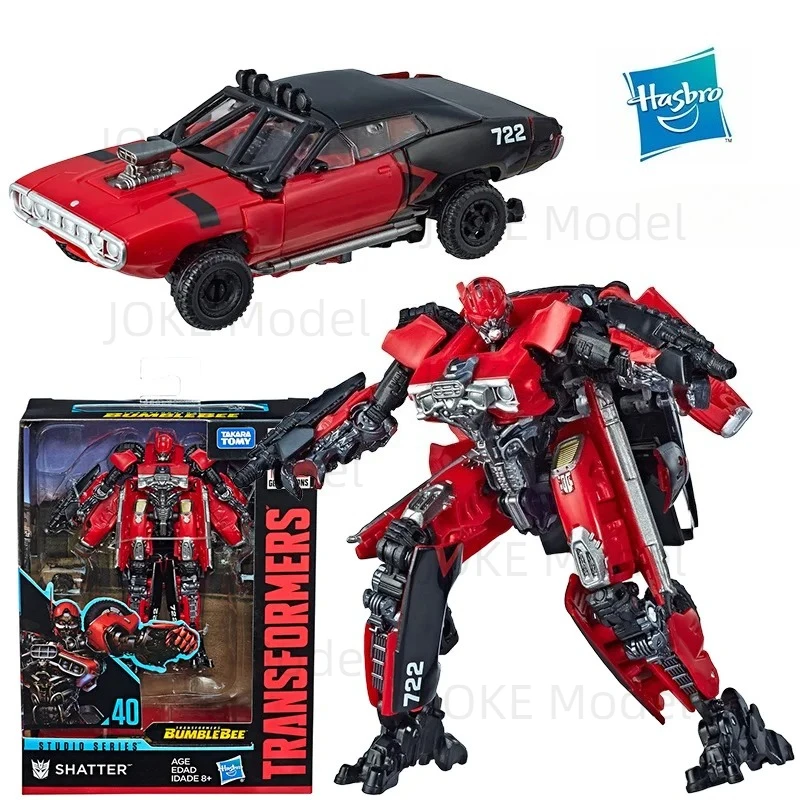 

Hasbro Transformed toys Bumblebee Studio Series SS40 Shatter Deluxe Class Anime Original Action Figure Model Toy Gift Collection